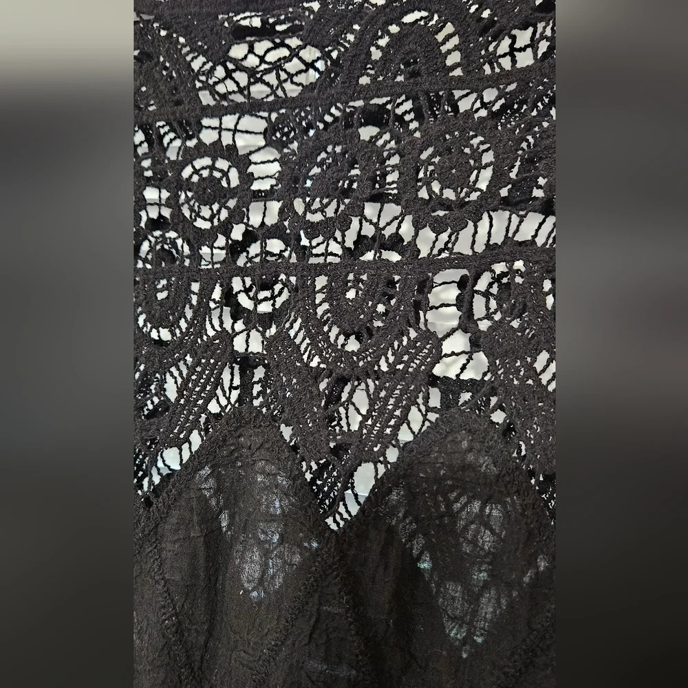 Black Swim bathing suit cover up - Picture 2 of 5